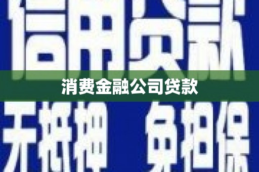 兴县消费金融公司贷款