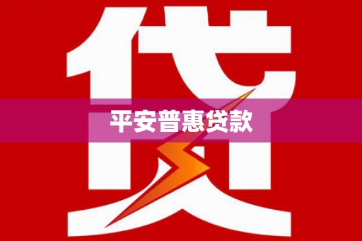 兴县平安普惠贷款