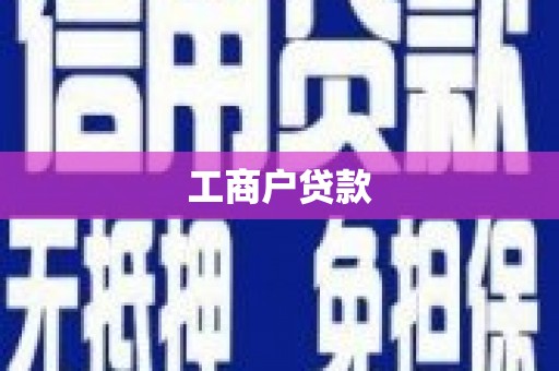 兴县工商户贷款