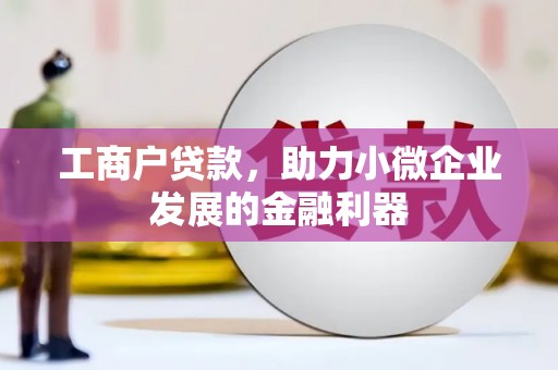 兴县工商户贷款,助力小微企业发展的金融利器 兴县工商户贷款,助力小微企业发展的金融利器