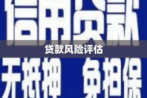 兴县贷款风险评估