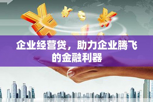 兴县企业经营贷，助力企业腾飞的金融利器