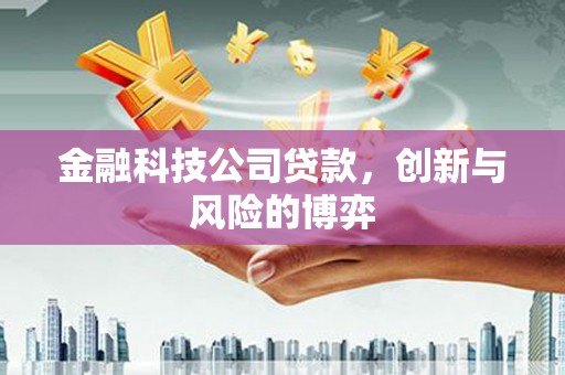 兴县金融科技公司贷款，创新与风险的博弈