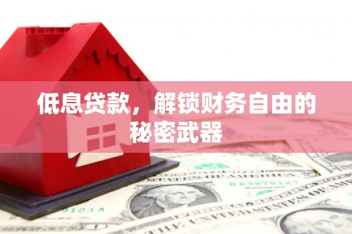 兴县低息贷款，解锁财务自由的秘密武器