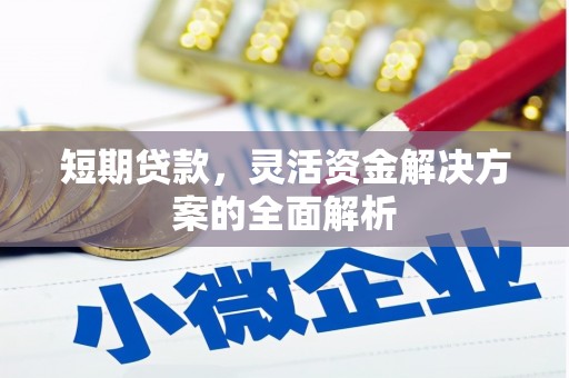 兴县短期贷款，灵活资金解决方案的全面解析