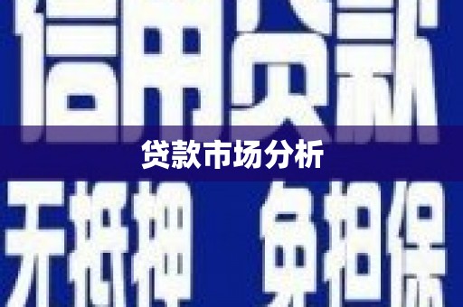 兴县贷款市场分析