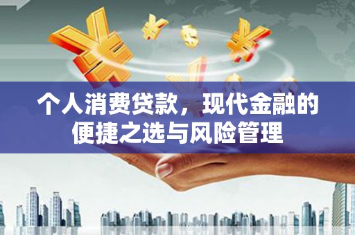 兴县个人消费贷款，现代金融的便捷之选与风险管理