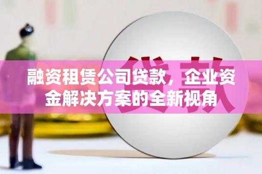 兴县融资租赁公司贷款，企业资金解决方案的全新视角