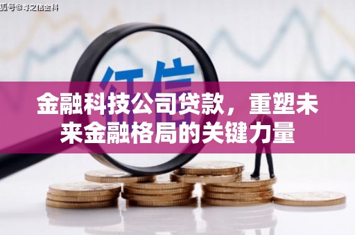 兴县金融科技公司贷款，重塑未来金融格局的关键力量