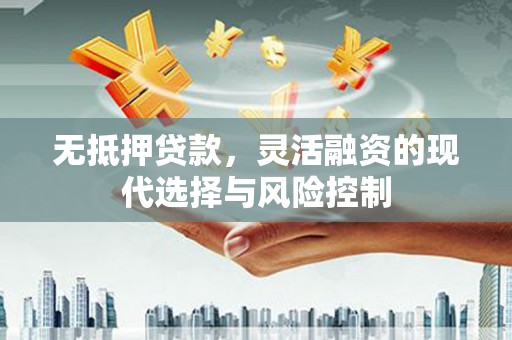 兴县无抵押贷款，灵活融资的现代选择与风险控制
