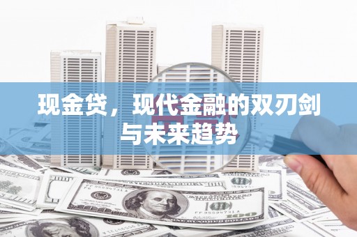 兴县现金贷，现代金融的双刃剑与未来趋势