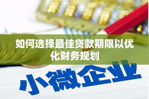 兴县如何选择最佳贷款期限以优化财务规划