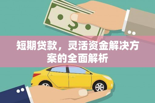 兴县短期贷款，灵活资金解决方案的全面解析