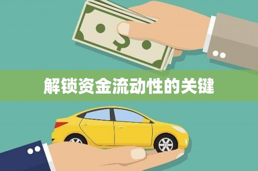 兴县解锁资金流动性的关键