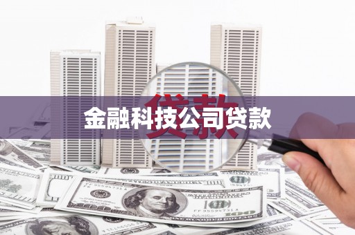 兴县金融科技公司贷款