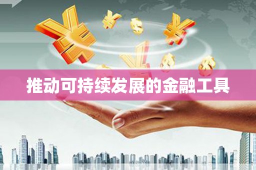 兴县推动可持续发展的金融工具